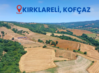 Yatırımlık, Kırklareli, Kofçaz, Terzidere’de 14.550m2 Arazi